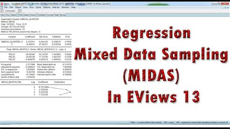 midas regression python|mixed data sampling.
